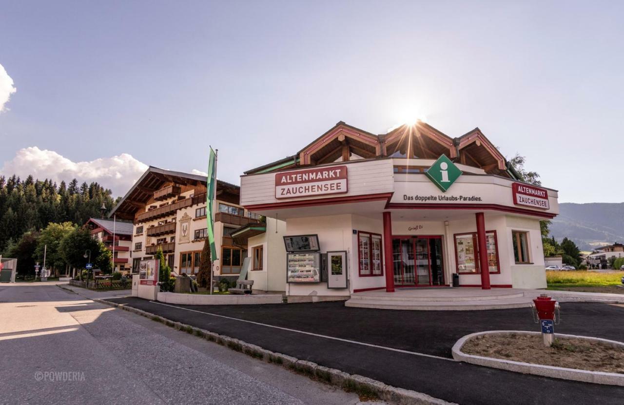 Powderia Family & Freelance Apartment In The Centre Of Ski Amade 阿尔滕马克特蓬高 外观 照片