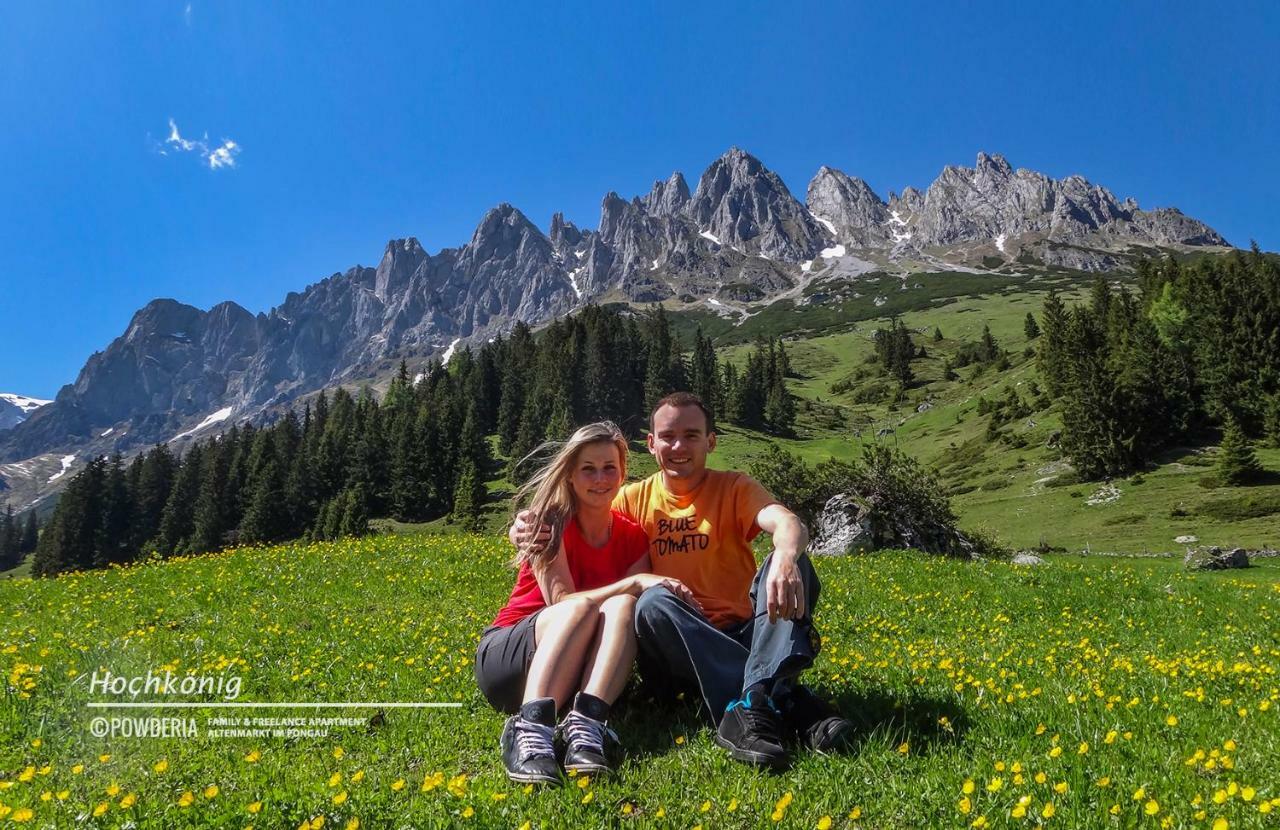 Powderia Family & Freelance Apartment In The Centre Of Ski Amade 阿尔滕马克特蓬高 外观 照片
