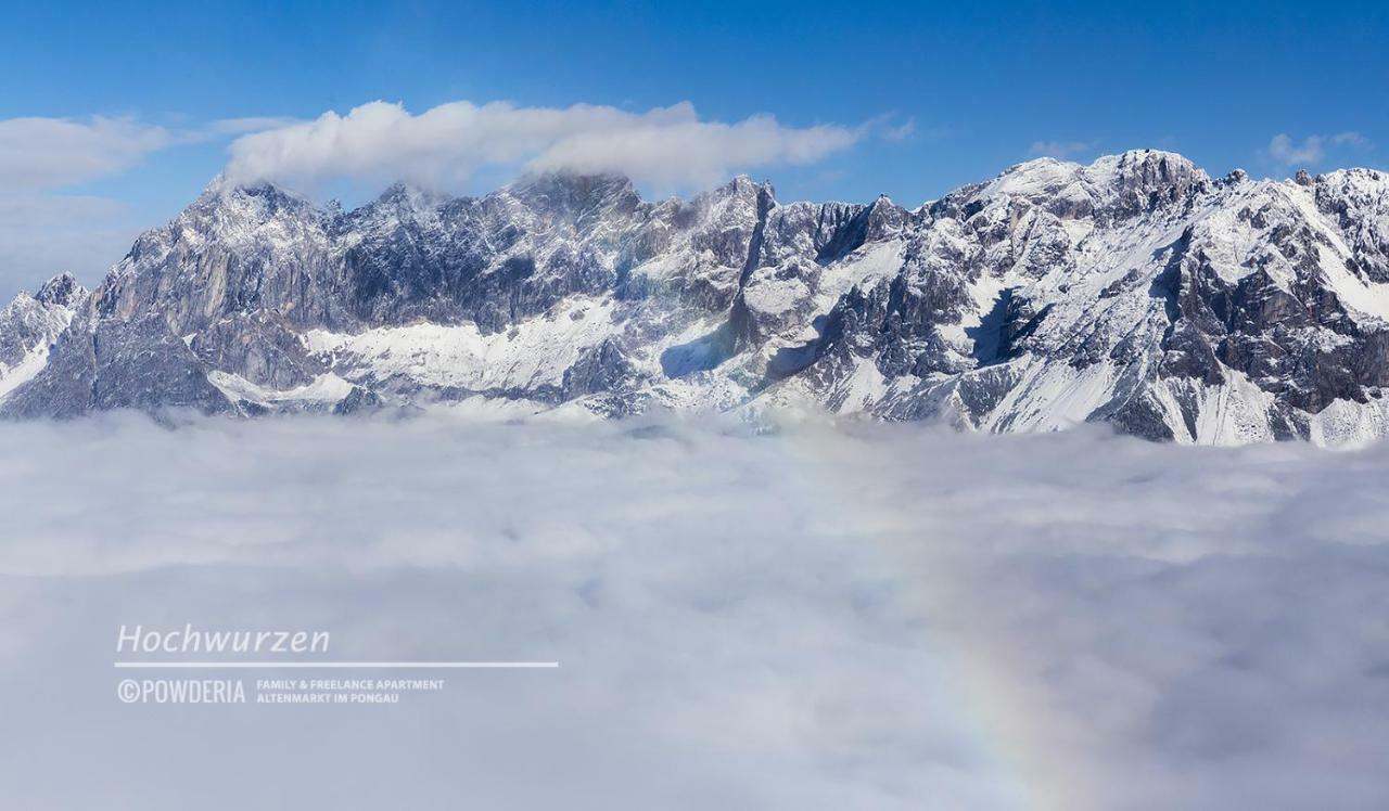 Powderia Family & Freelance Apartment In The Centre Of Ski Amade 阿尔滕马克特蓬高 外观 照片