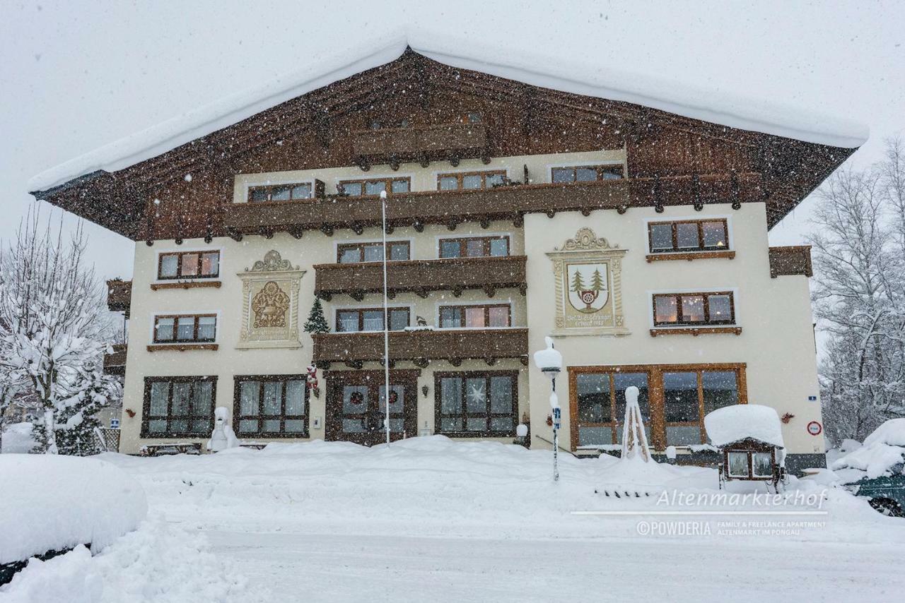 Powderia Family & Freelance Apartment In The Centre Of Ski Amade 阿尔滕马克特蓬高 外观 照片